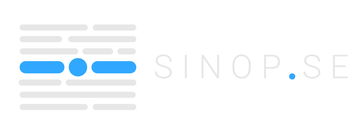 Logomarca Sinopse